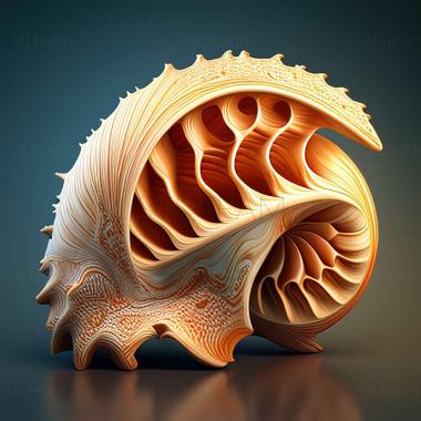 3D model Seashell (STL)